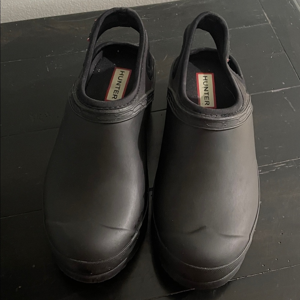 Hunter Women's Black Mules